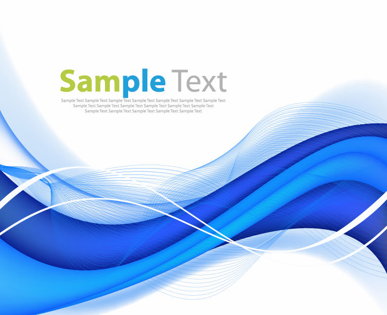 free vector Abstract Blue Background Vector